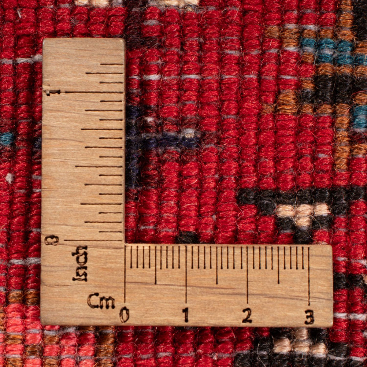 Alfombra persa - Nómada - 109 x 73 cm - rojo oscuro