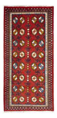 Alfombra persa - Nómada - 130 x 64 cm - multicolor
