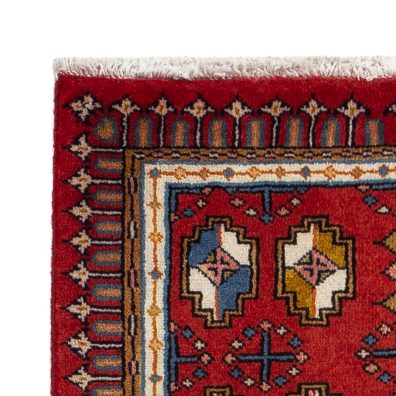 Alfombra persa - Nómada - 130 x 64 cm - multicolor