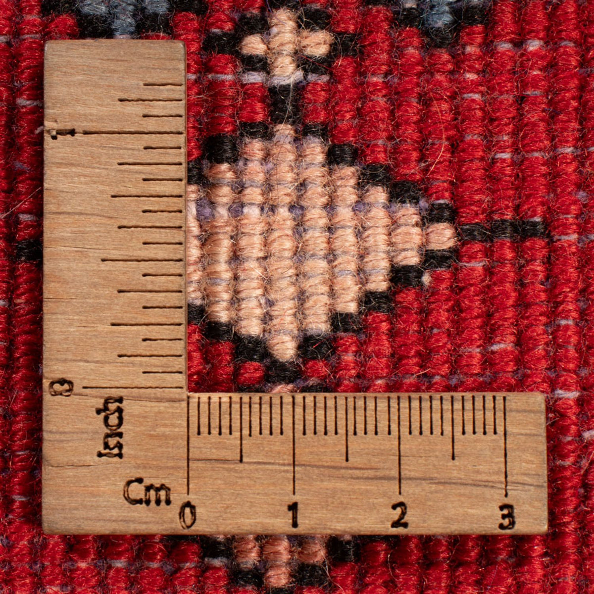 Alfombra persa - Nómada - 130 x 64 cm - multicolor