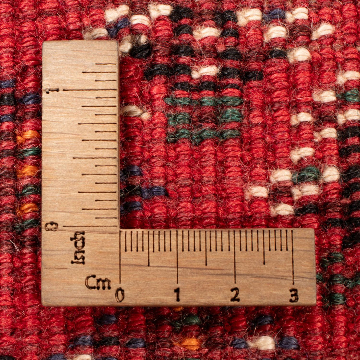 Alfombra persa - Nómada - 142 x 79 cm - rojo oscuro