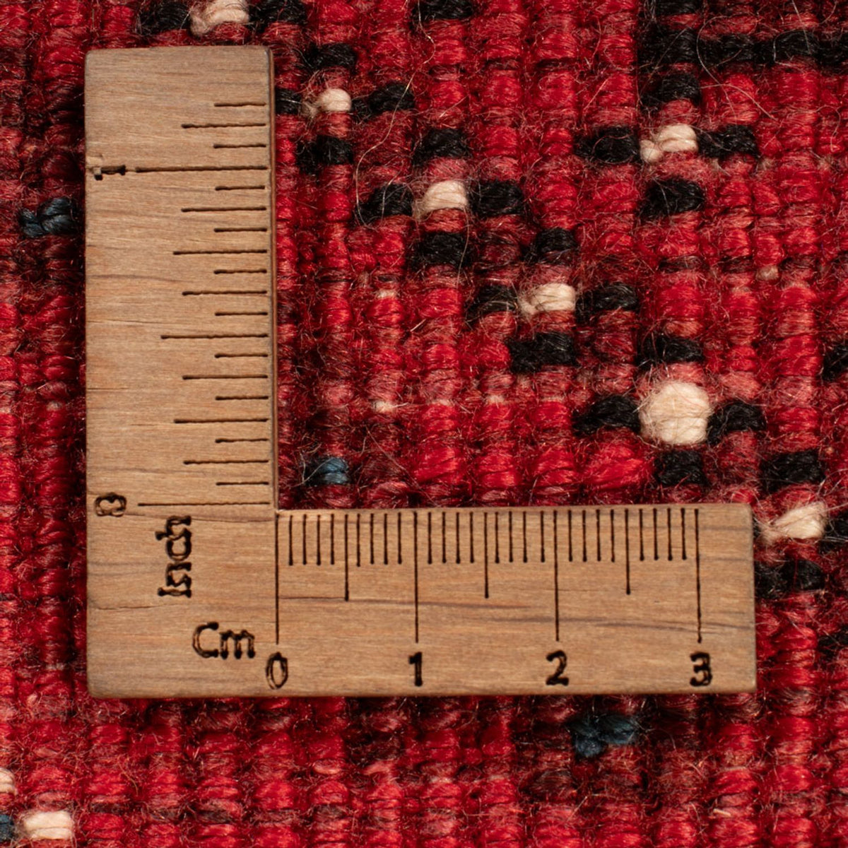 Alfombra persa - Nómada - 133 x 84 cm - rojo oscuro