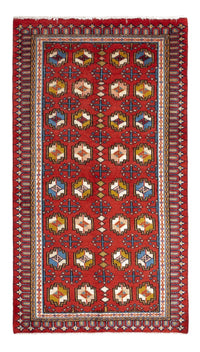 Alfombra persa - Nómada - 123 x 65 cm - rojo
