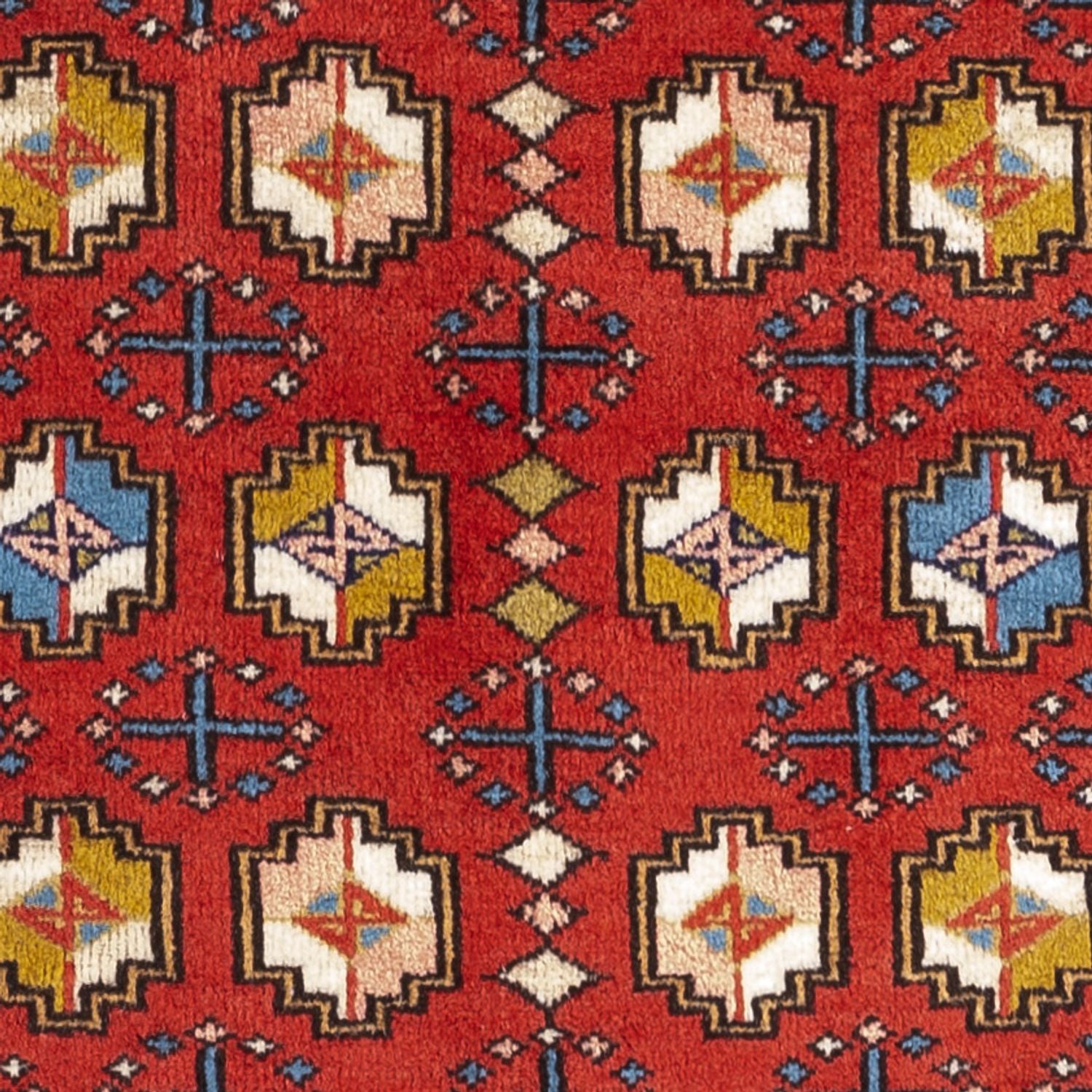 Alfombra persa - Nómada - 123 x 65 cm - rojo