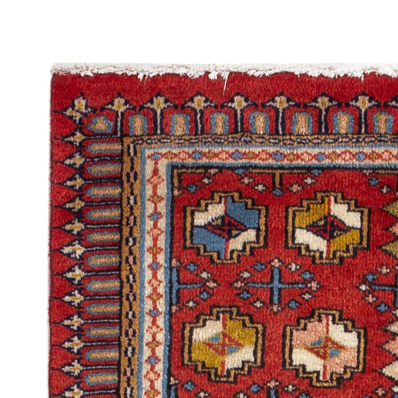 Alfombra persa - Nómada - 123 x 65 cm - rojo