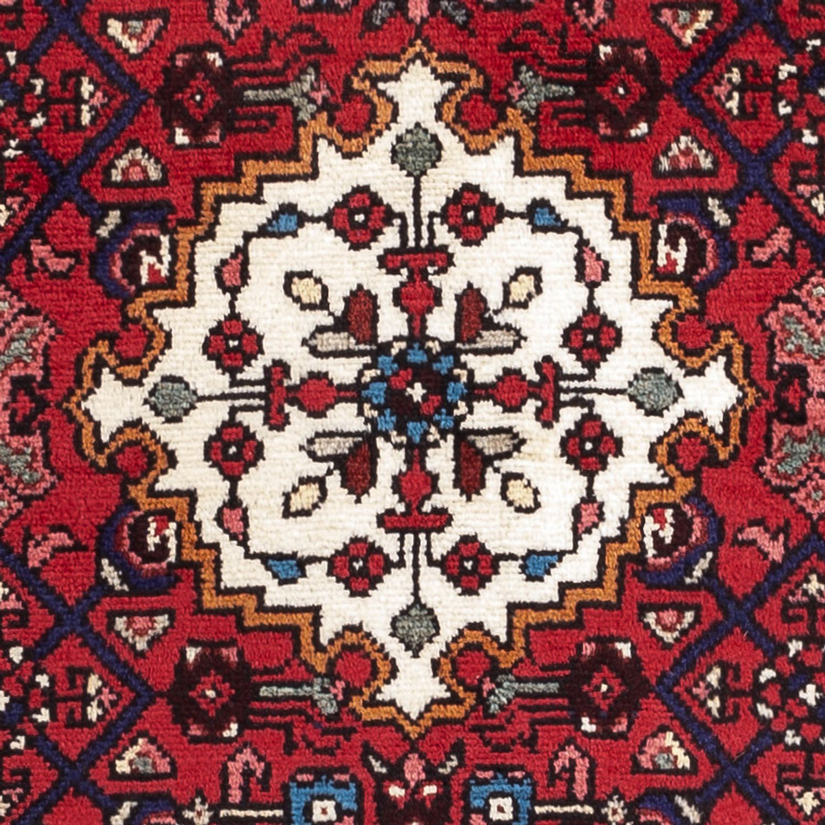 Alfombra Ziegler - 139 x 65 cm - rojo oscuro