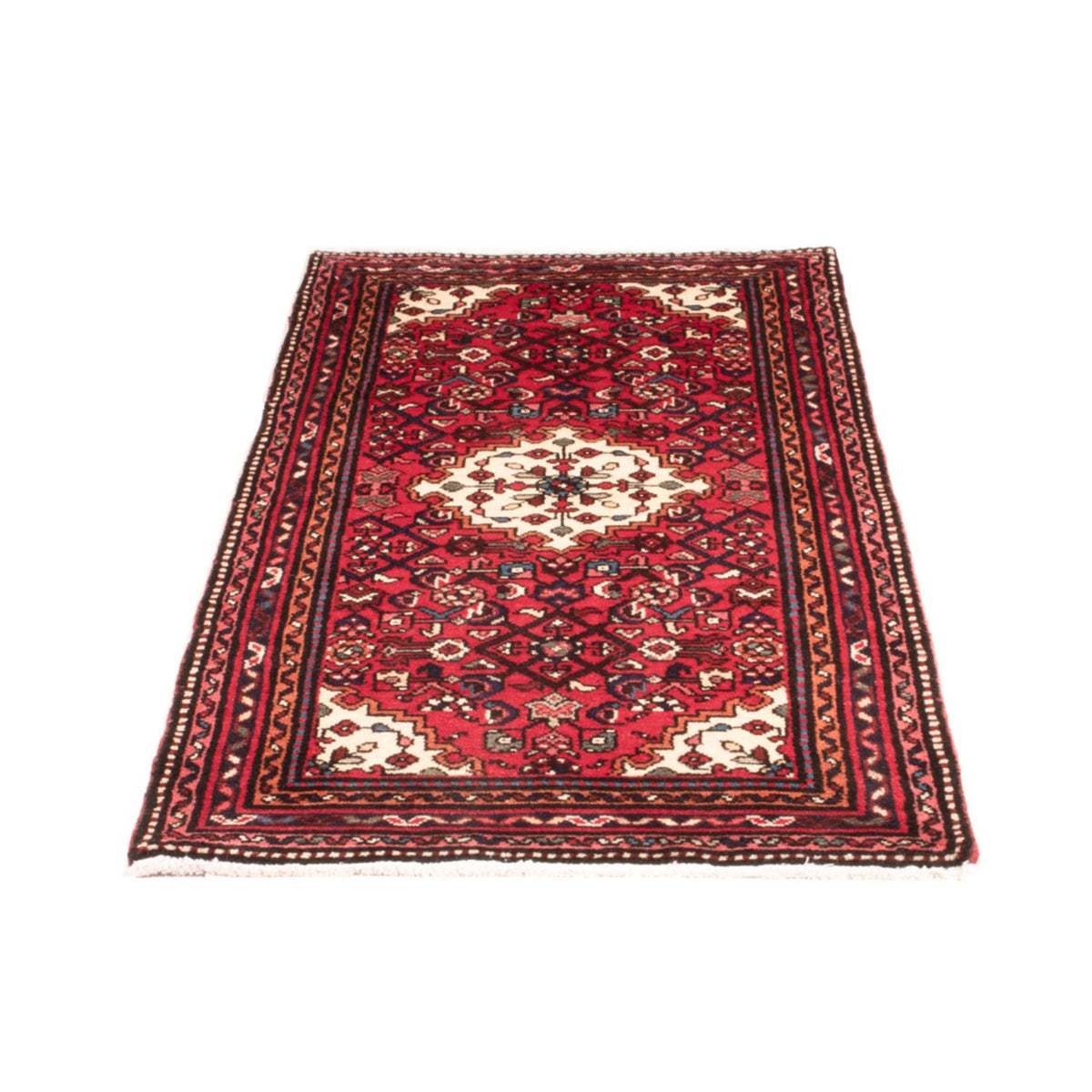 Alfombra Ziegler - 139 x 65 cm - rojo oscuro