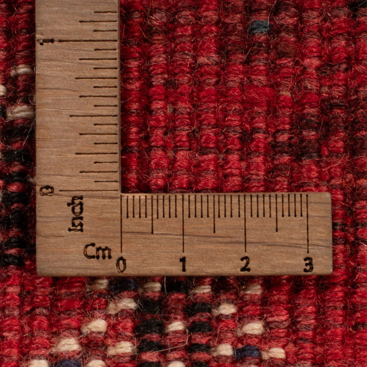 Alfombra persa - Nómada - 137 x 85 cm - rojo oscuro