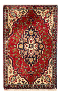 Alfombra persa - Tabriz - 86 x 56 cm - rojo
