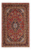 Alfombra persa - Keshan - 111 x 69 cm - gris oscuro