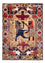 Alfombra persa - Nómada - 157 x 113 cm - multicolor