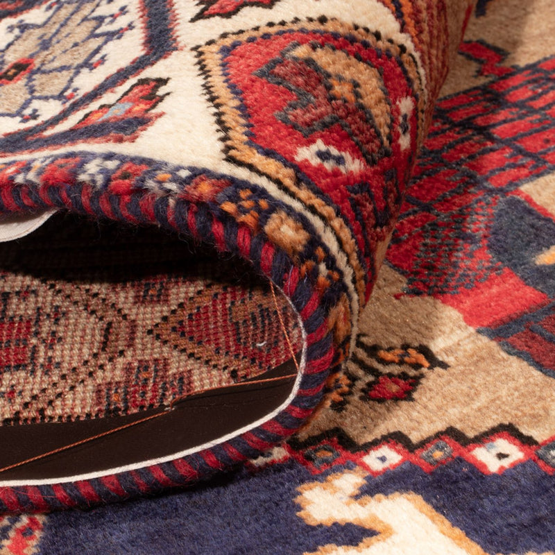 Alfombra persa - Nómada - 157 x 113 cm - multicolor