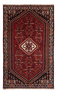 Alfombra persa - Nómada - 252 x 155 cm - rojo oscuro