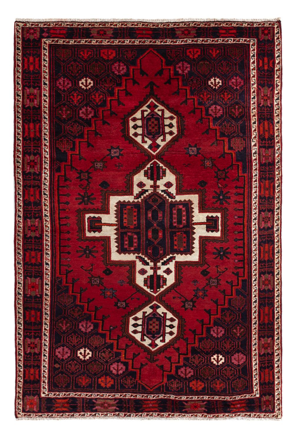 Alfombra persa - Nómada - 258 x 174 cm - rojo