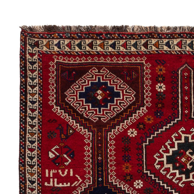 Alfombra persa - Nómada - 249 x 170 cm - rojo