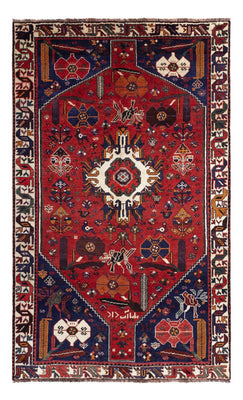 Alfombra persa - Nómada - 245 x 156 cm - rojo