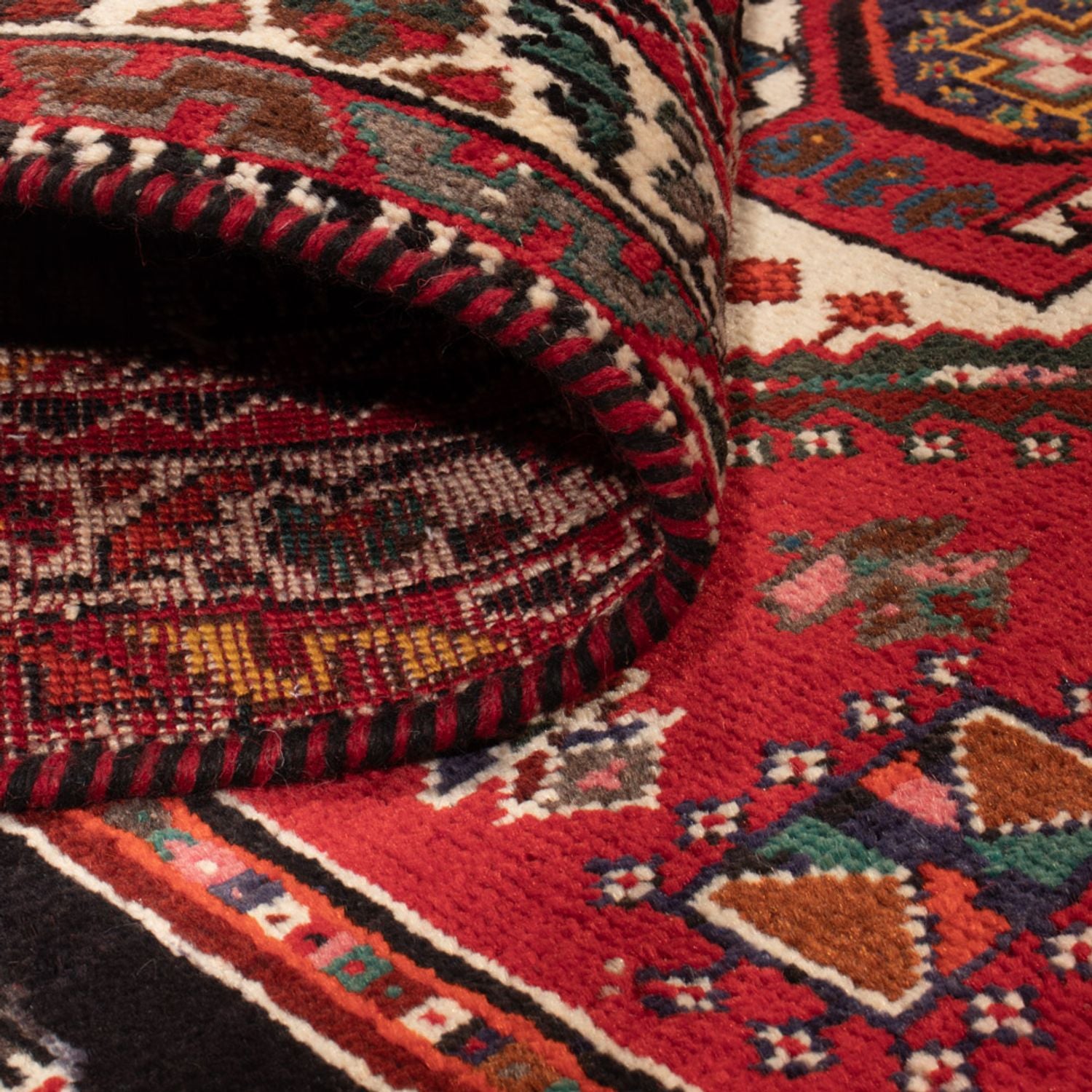 Alfombra persa - Nómada - 237 x 143 cm - rojo