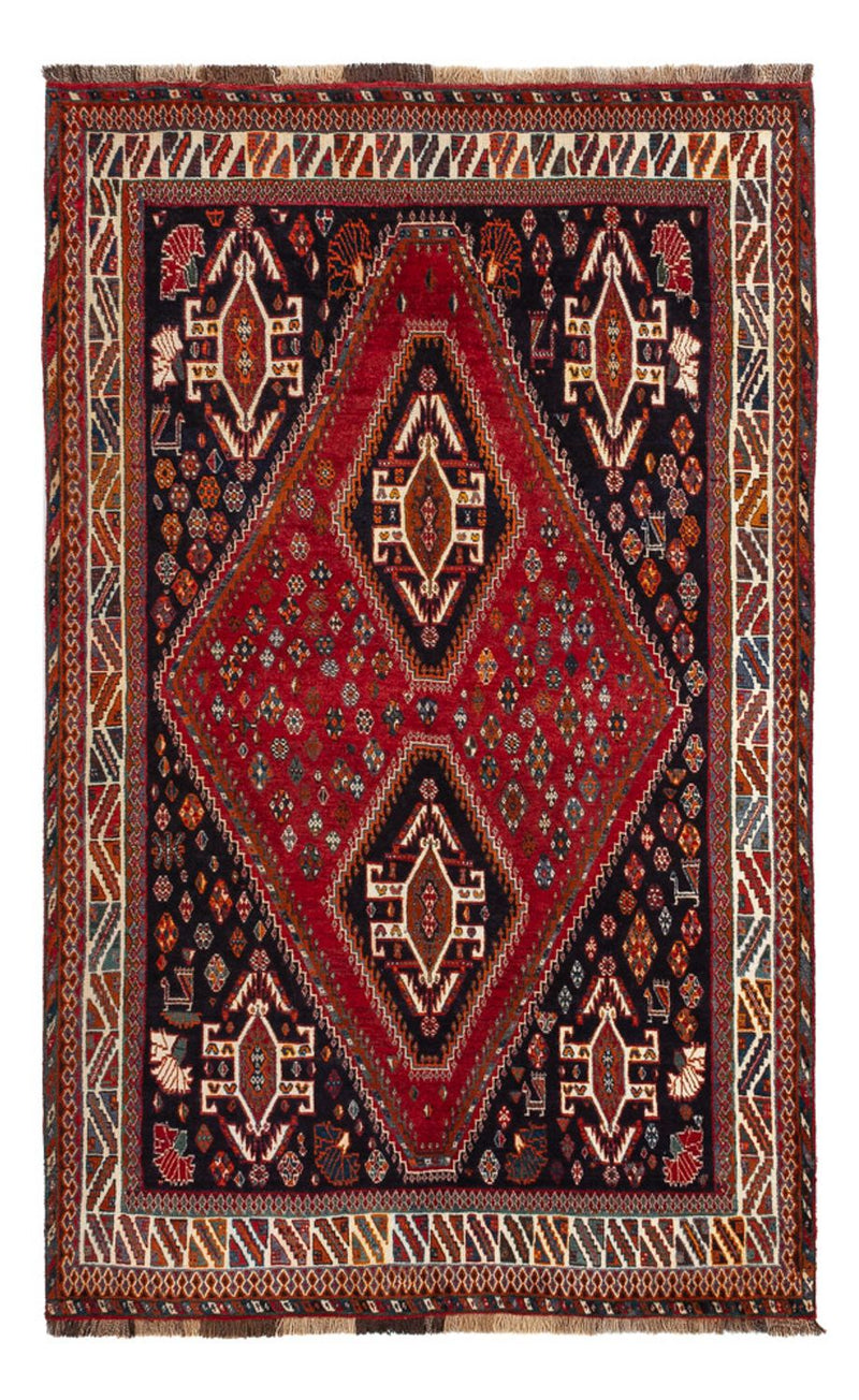 Alfombra persa - Nómada - 247 x 160 cm - rojo