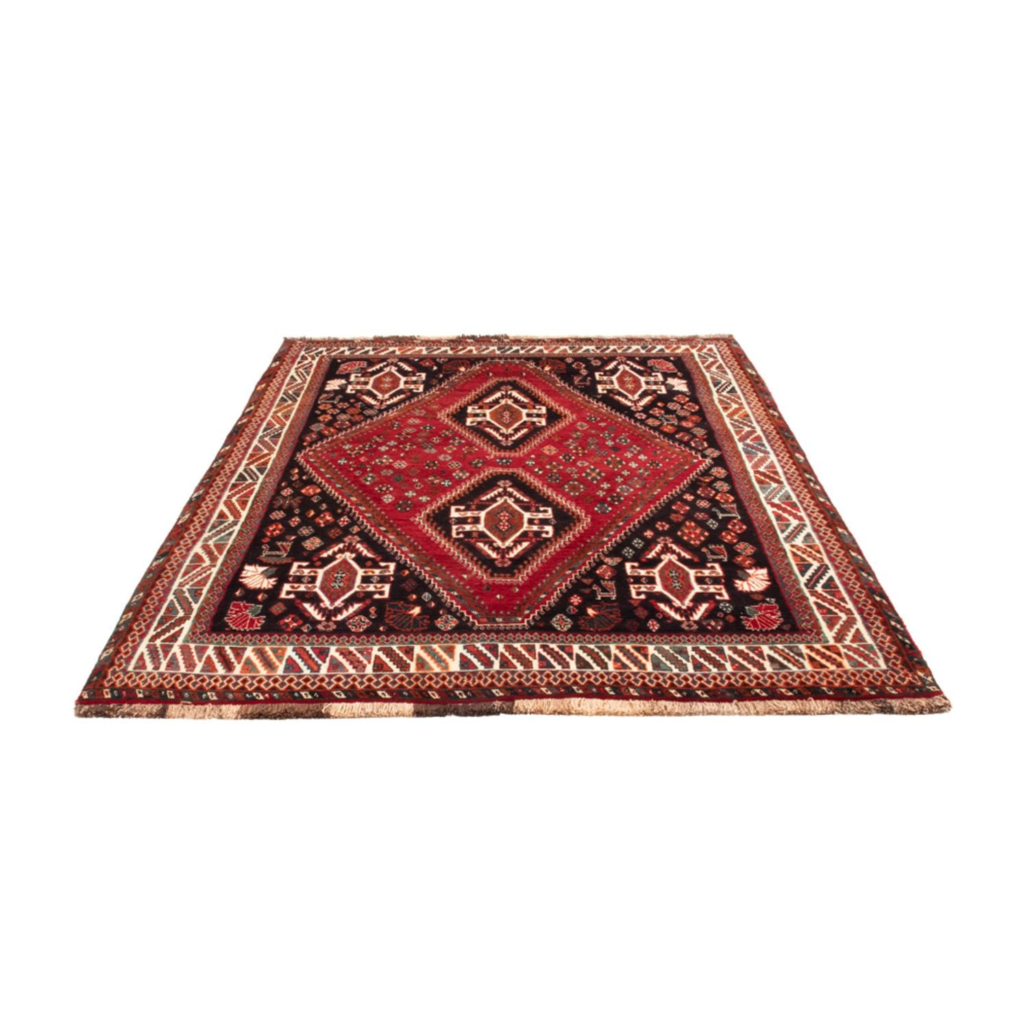 Alfombra persa - Nómada - 247 x 160 cm - rojo