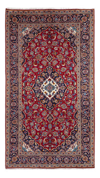 Alfombra persa - Keshan - 250 x 145 cm - rojo