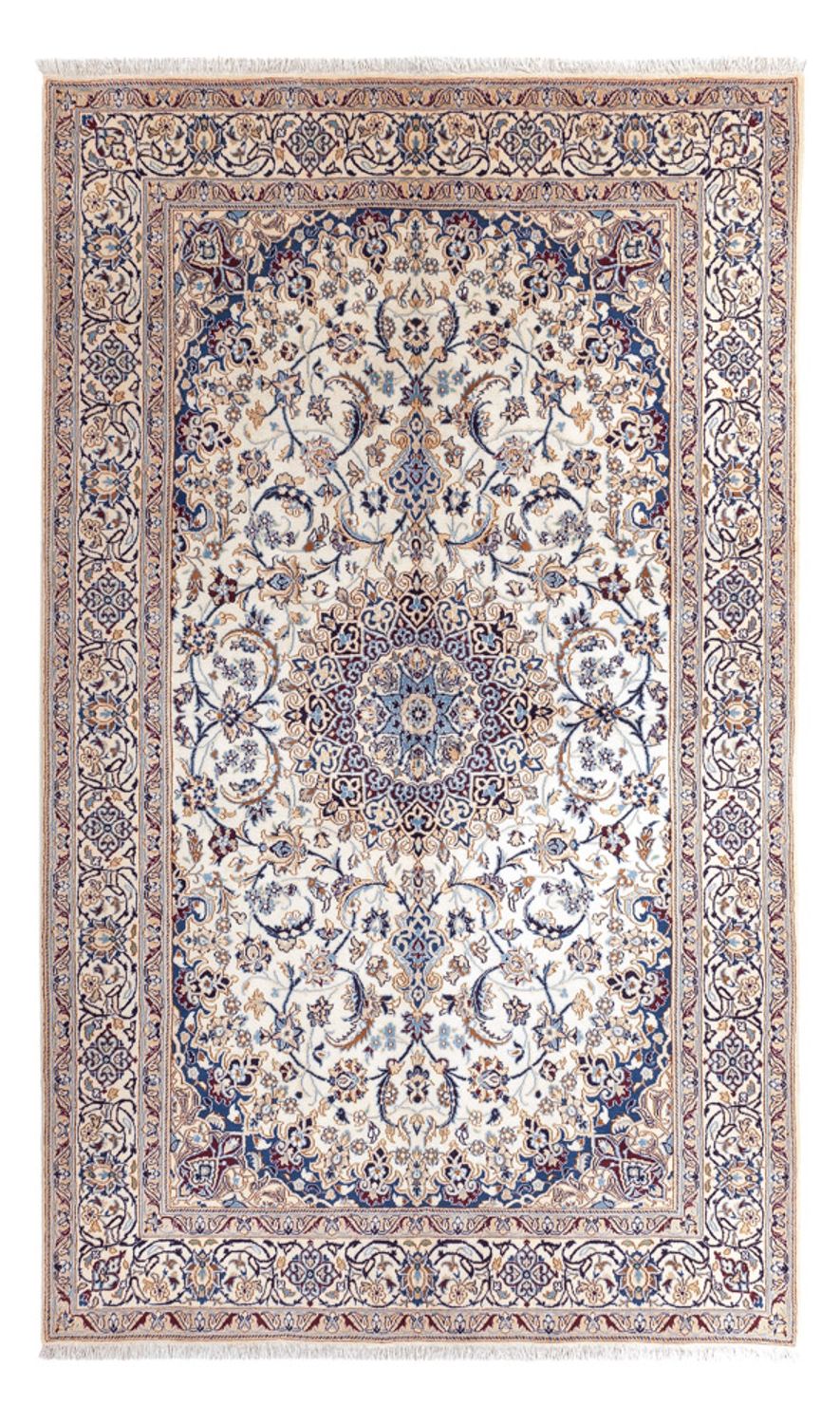 Alfombra persa - Nain - 312 x 199 cm - crema
