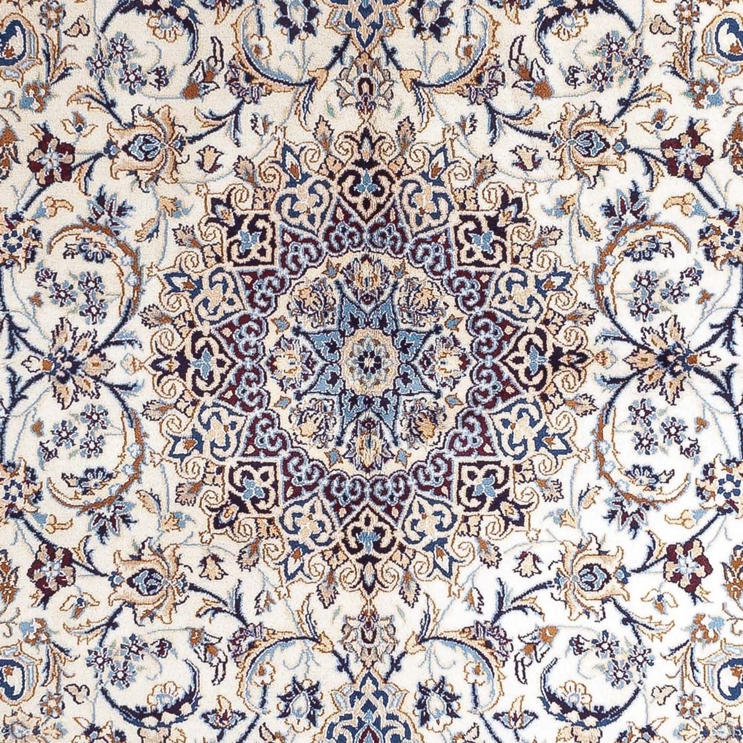 Alfombra persa - Nain - 312 x 199 cm - crema