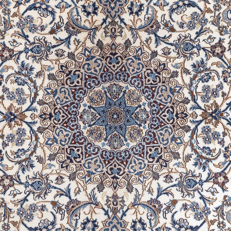 Alfombra persa - Nain - 296 x 196 cm - crema