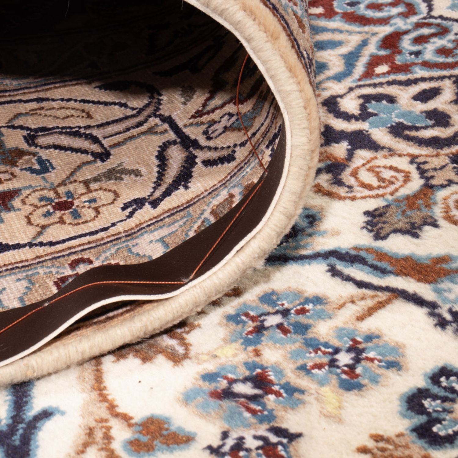 Alfombra persa - Nain - 296 x 196 cm - crema