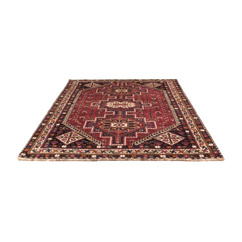 Alfombra persa - Nómada - 254 x 180 cm - rojo oscuro