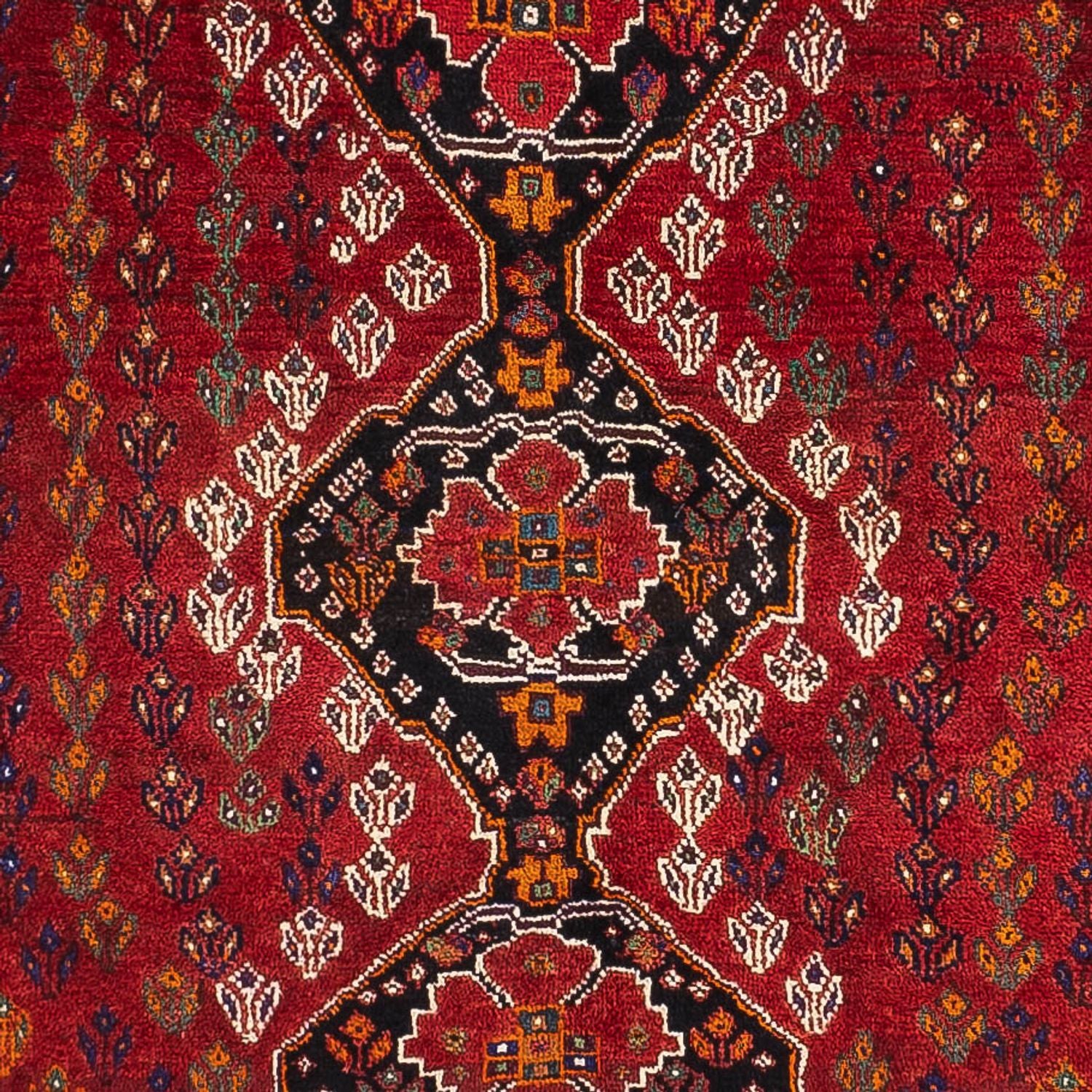 Alfombra persa - Nómada - 211 x 155 cm - rojo