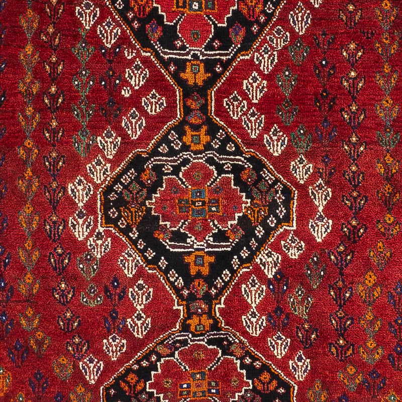 Alfombra persa - Nómada - 211 x 155 cm - rojo