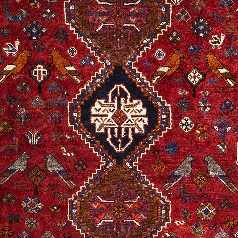 Alfombra persa - Nómada - 259 x 162 cm - rojo
