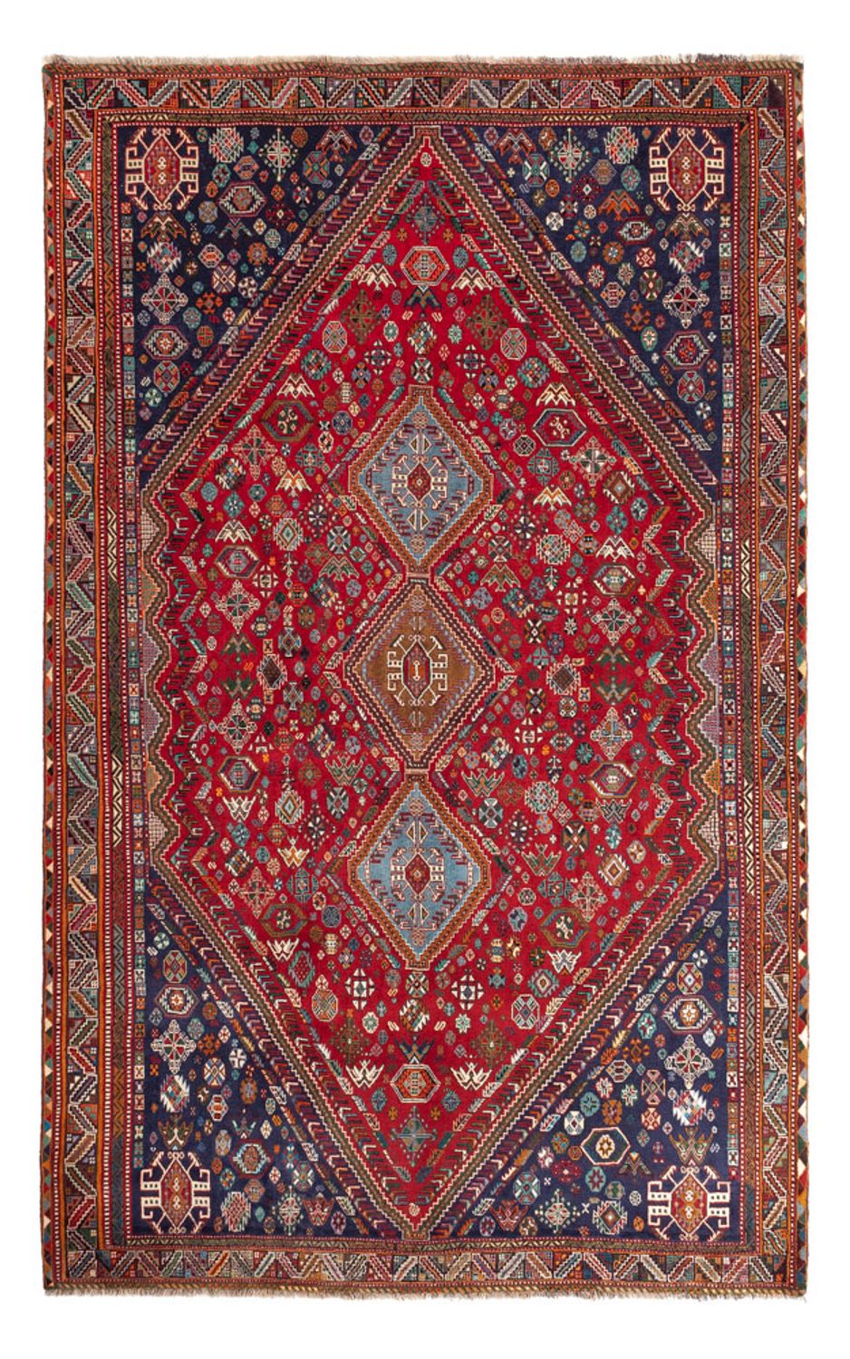 Alfombra persa - Nómada - 331 x 215 cm - rojo