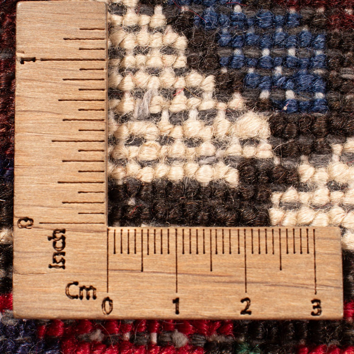 Alfombra persa - Nómada - 318 x 210 cm - rojo oscuro