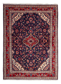 Alfombra persa - Nómada - 165 x 115 cm - azul oscuro