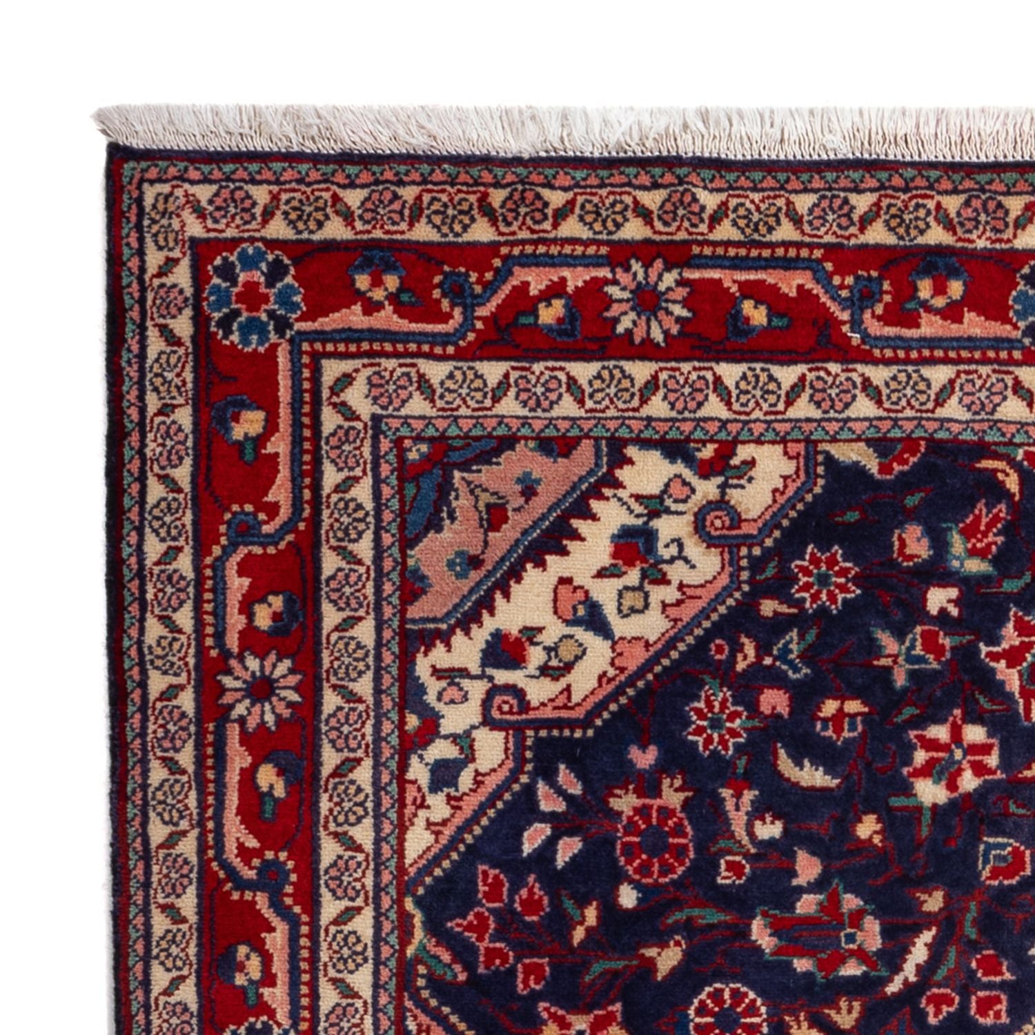 Alfombra persa - Nómada - 165 x 115 cm - azul oscuro