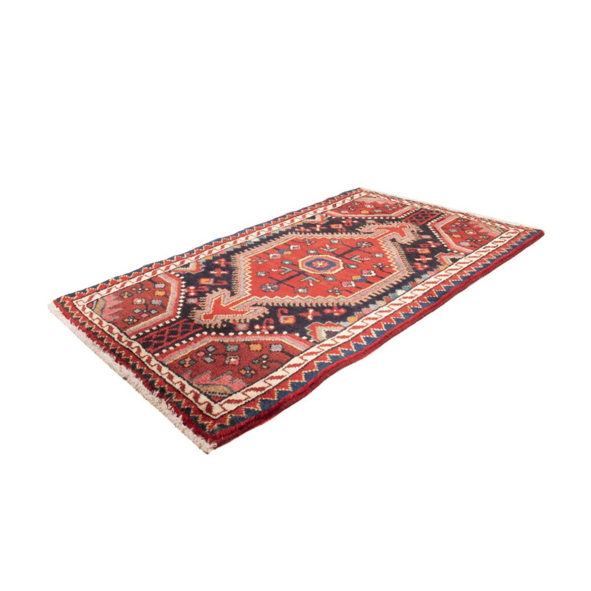 Alfombra persa - Nómada - 98 x 57 cm - multicolor