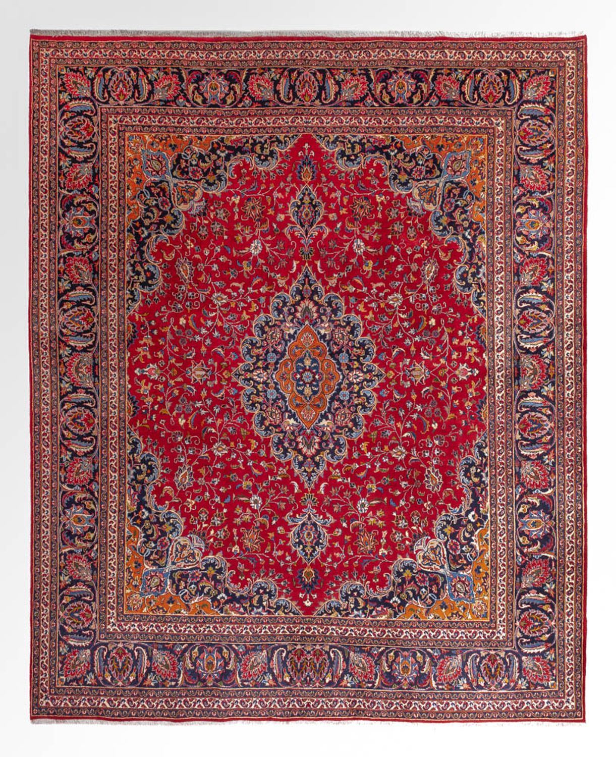 Alfombra persa - Clásica cuadrado  - 346 x 303 cm - rojo
