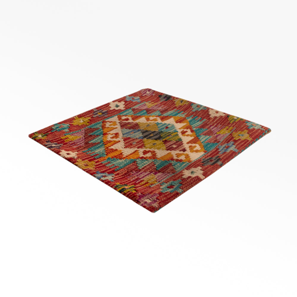 Kissen - Kelim befüllbar quadratisch  - 50 x 50 cm - mehrfarbig