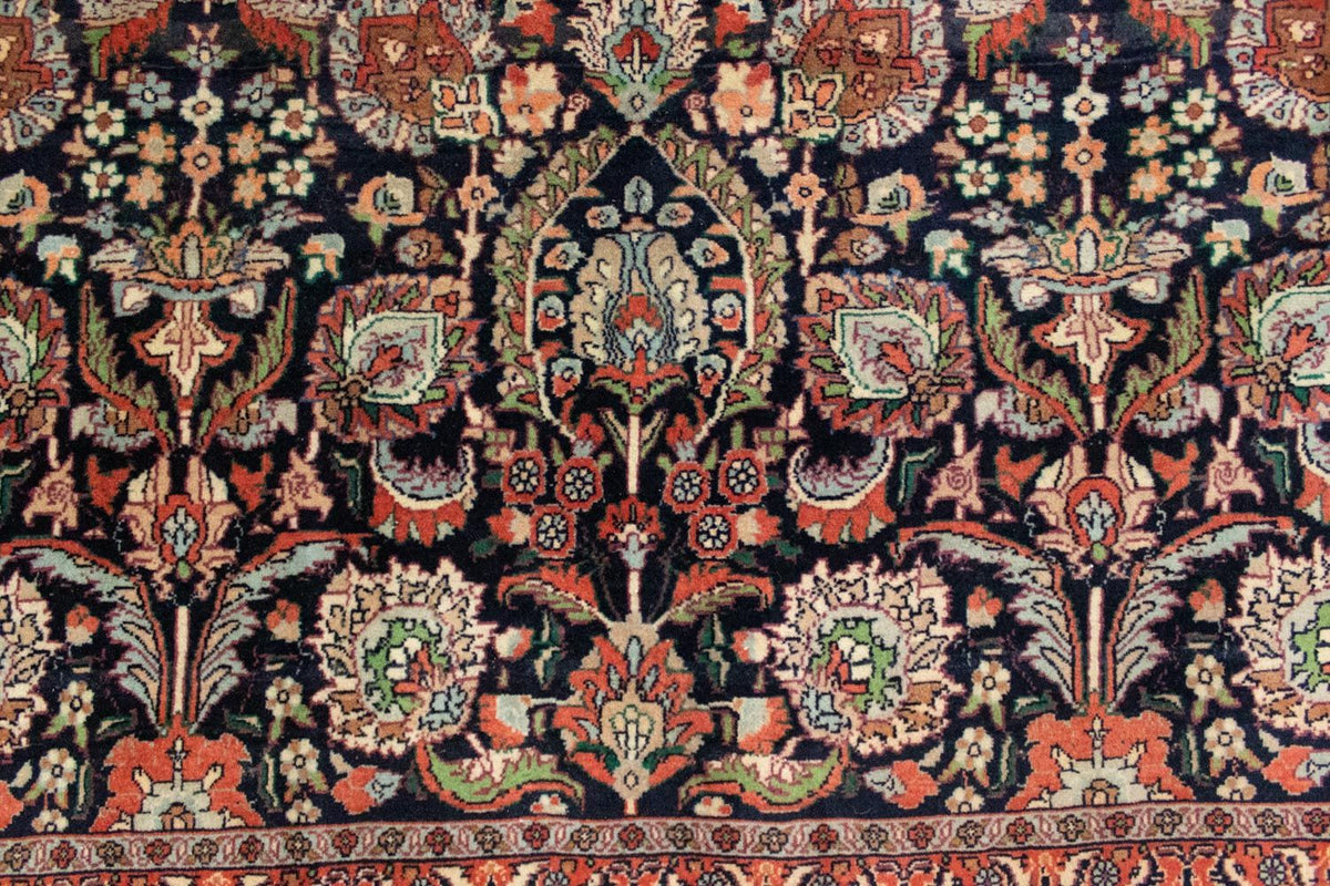 Alfombra persa - Bidjar cuadrado  - 197 x 187 cm - azul