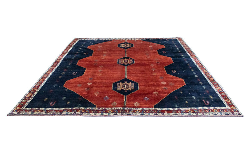 Alfombra persa - Nómada - 292 x 259 cm - azul