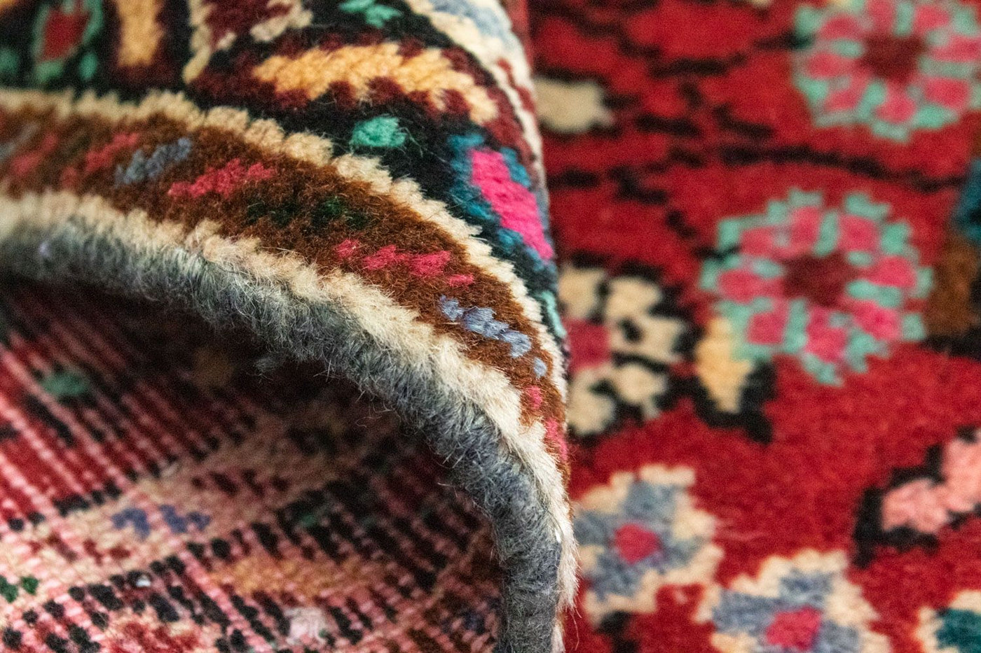 Hamadan Alfombra 70x50cm - Alfombra persa