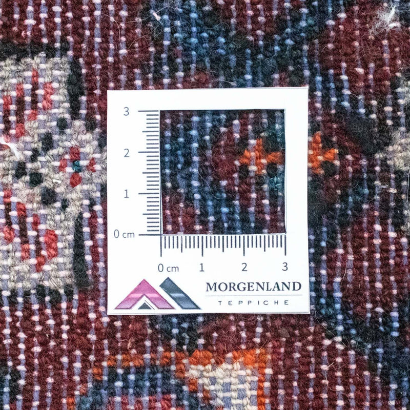 Alfombra persa - Nómada cuadrado  - 60 x 55 cm - marrón