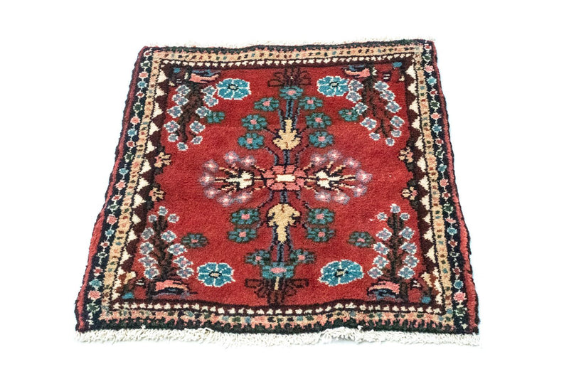 Alfombra persa - Nómada - 60 x 55 cm - rojo