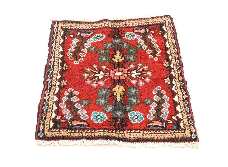 Alfombra persa - Nómada - 60 x 50 cm - rojo