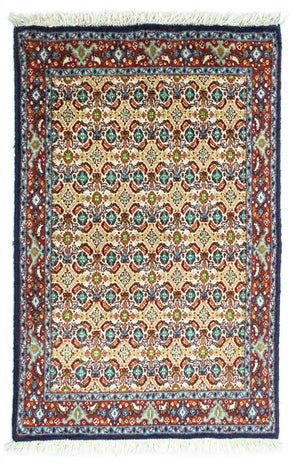 Alfombra persa - Clásica - 91 x 60 cm - azul