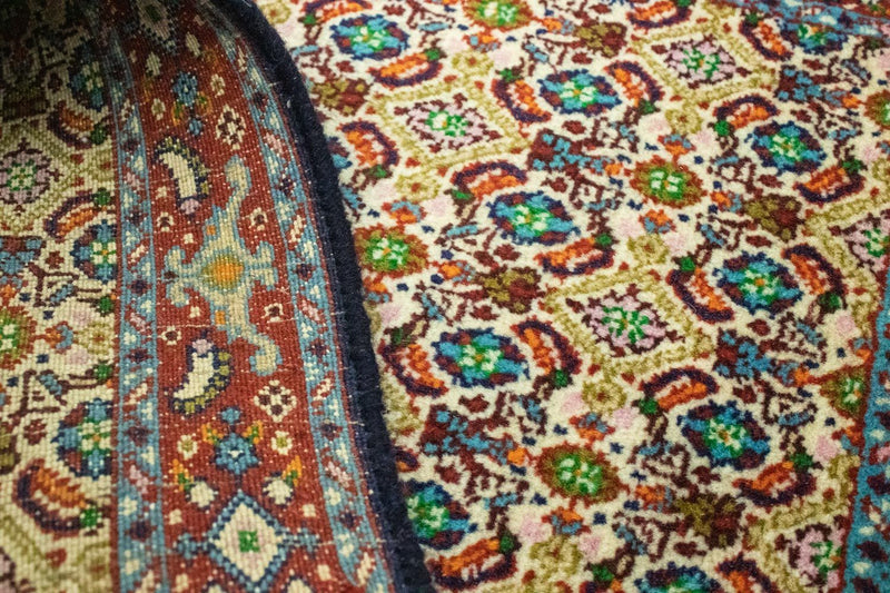 Alfombra persa - Clásica - 91 x 60 cm - azul