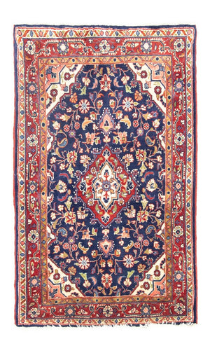 Alfombra persa - Nómada - 114 x 74 cm - azul