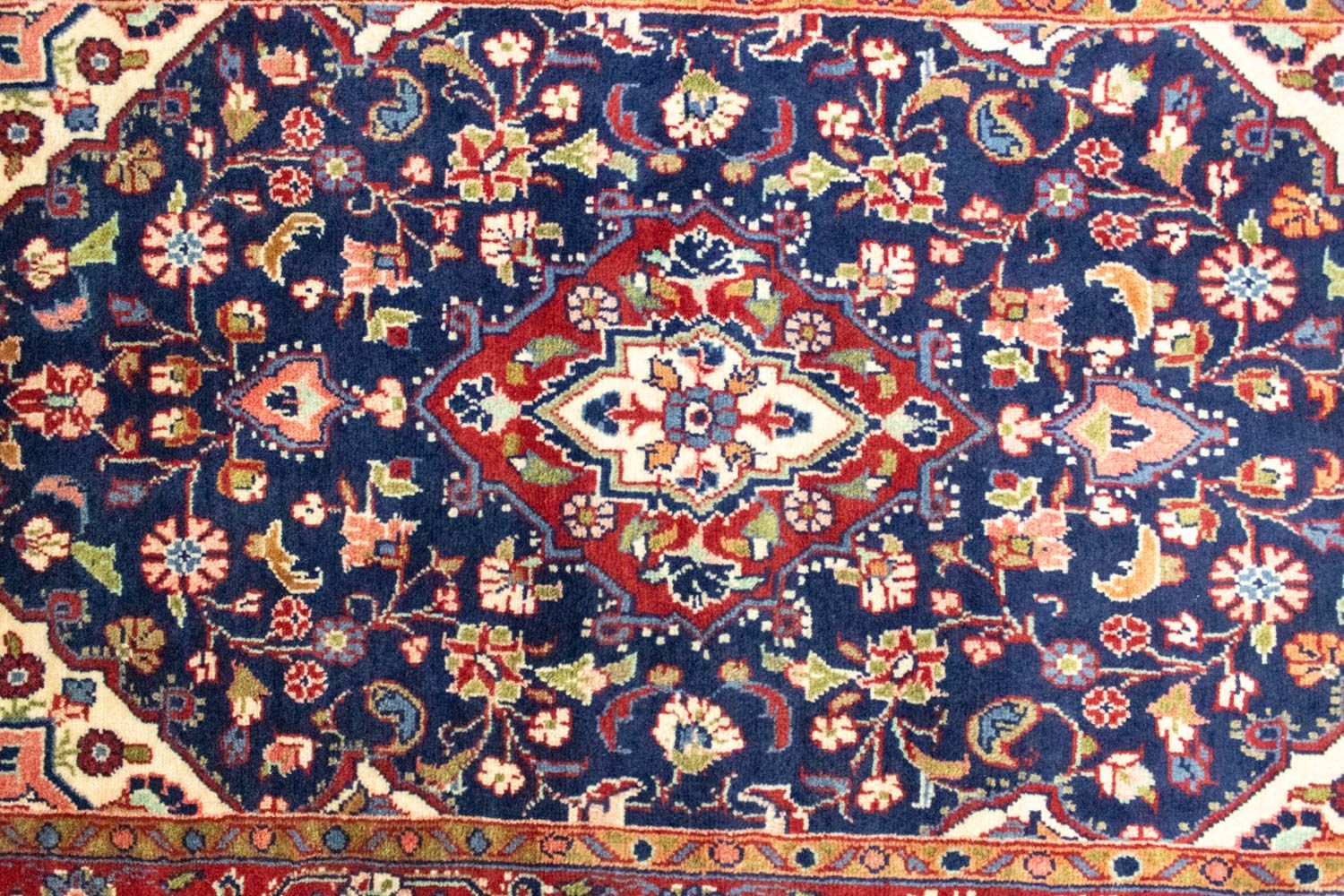 Alfombra persa - Nómada - 114 x 74 cm - azul