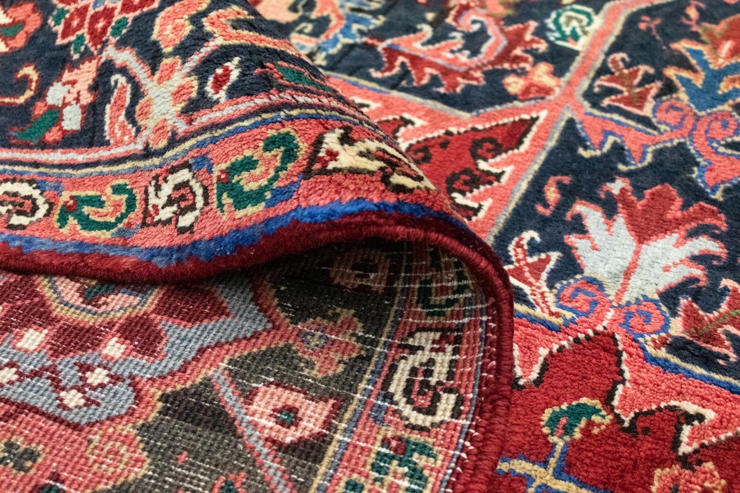 Alfombra persa - Nómada - 390 x 305 cm - rojo